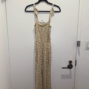 Abercrombie & Fitch floral jumpsuit